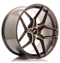 JR Wheels JR34 20x10 ET20-40 5H BLANK Platinum Bronze