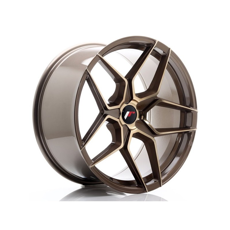 JR Wheels JR34 20x10 ET20-40 5H BLANK Platinum Bronze