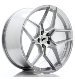 JR Wheels JR34 20x10 ET40 5x120 Silver Machined Face