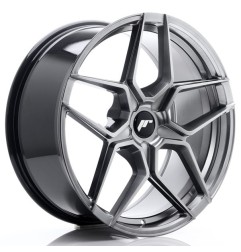 JR Wheels JR34 20x9 ET20-40 5H BLANK Hyper Black
