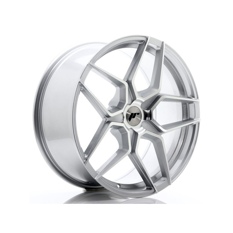 JR Wheels JR34 20x9 ET20-40 5H BLANK Silver Machined Face JR Wheels JR34 20x9 ET20-40 5H BLANK Silver Machined Face