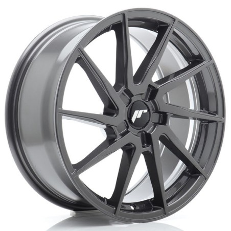 JR Wheels JR36 18x8 ET20-45 5H BLANK Hyper Gray
