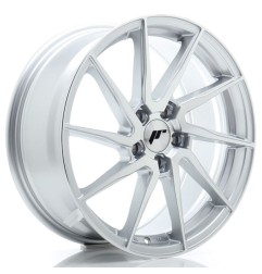 JR Wheels JR36 18x8 ET45 5x112 Silver Machined Face