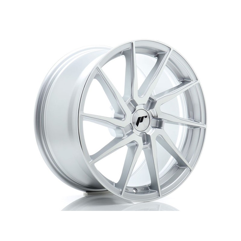 JR Wheels JR36 18x9 ET20-50 5H BLANK Silver Machined Face JR Wheels JR36 18x9 ET20-50 5H BLANK Silver Machined Face