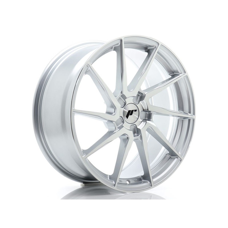 JR Wheels JR36 19x8 ET20-40 5H BLANK Silver Machined Face JR Wheels JR36 19x8 ET20-40 5H BLANK Silver Machined Face