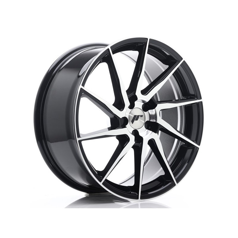 JR Wheels JR36 19x8,5 ET20-50 5H BLANK Gloss Black Machined Face