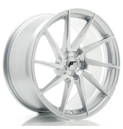 JR Wheels JR36 19x9 ET20-40 5H BLANK Silver Machined Face