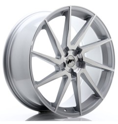 JR Wheels JR36 23x10 ET30-55 5H BLANK Silver Brushed Face