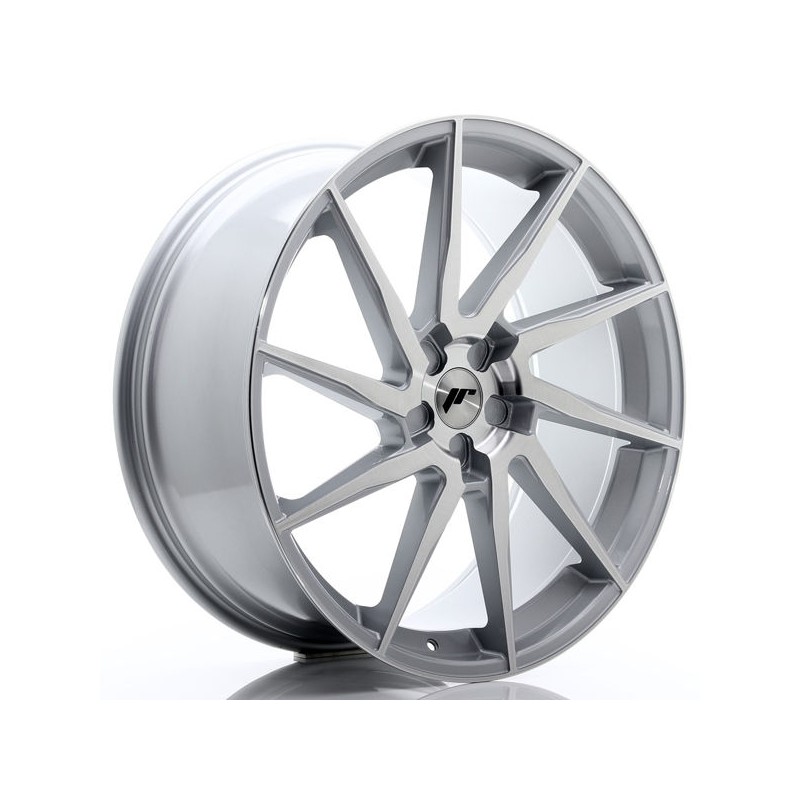 JR Wheels JR36 23x10 ET30-55 5H BLANK Silver Brushed Face