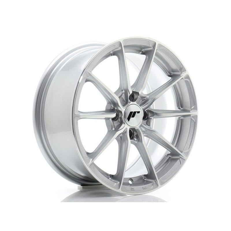 JR Wheels JR37 15x7 ET38 4x100 Silver Machined Face JR Wheels JR37 15x7 ET38 4x100 Silver Machined Face
