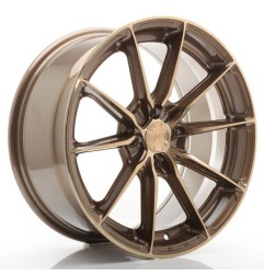 JR Wheels JR37 17x8 ET40 4x100 Platinum Bronze
