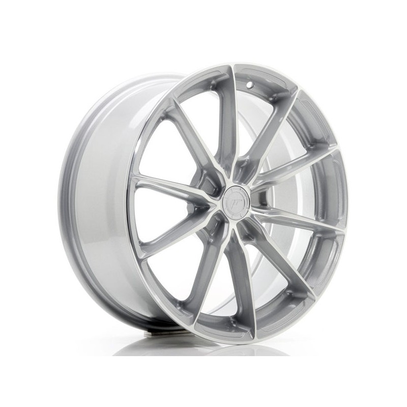 JR Wheels JR37 18x8 ET20-45 5H BLANK Silver Machined Face JR Wheels JR37 18x8 ET20-45 5H BLANK Silver Machined Face