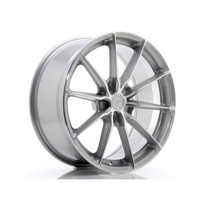JR Wheels JR37 19x8,5 ET20-45 5H BLANK Silver Machined Face
