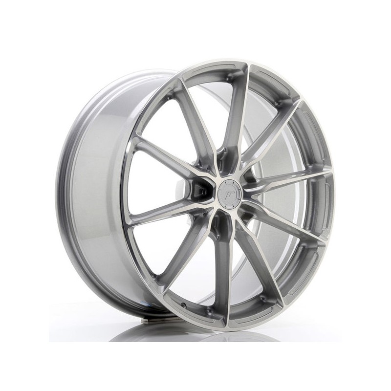 JR Wheels JR37 20x9 ET20-45 5H BLANK Silver Machined Face JR Wheels JR37 20x9 ET20-45 5H BLANK Silver Machined Face