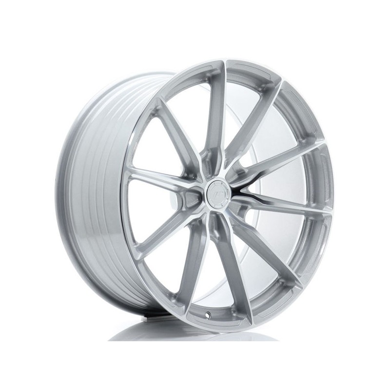 JR Wheels JR37 21x10 ET10-41 5H BLANK Silver Machined JR Wheels JR37 21x10 ET10-41 5H BLANK Silver Machined