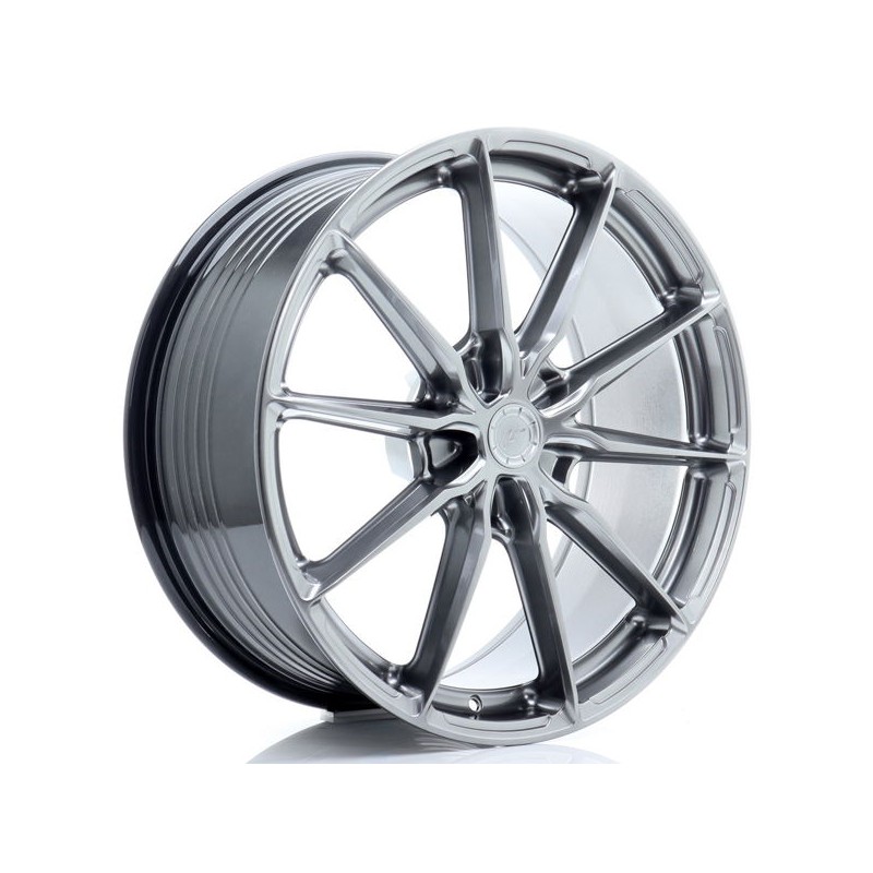 JR Wheels JR37 21x9 ET10-52 5H BLANK Hyper Black