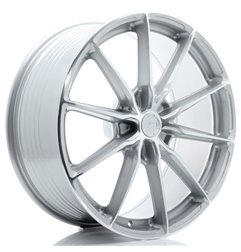 JR Wheels JR37 21x9,5 ET10-58 5H BLANK Silver Machined
