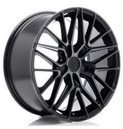 JR Wheels JR38 18x8 ET20-45 5H BLANK Black Machined w/Tinted Face