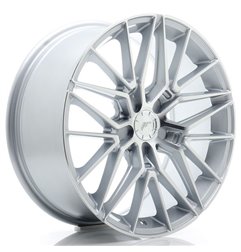 JR Wheels JR38 18x8 ET20-45 5H BLANK Silver Machined Face