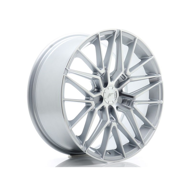 JR Wheels JR38 18x8 ET20-45 5H BLANK Silver Machined Face