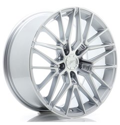 JR Wheels JR38 18x8 ET42 5x112 Silver Machined Face