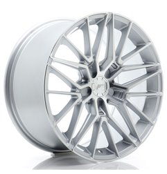 JR Wheels JR38 18x9 ET20-45 5H BLANK Silver Machined Face