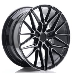 JR Wheels JR38 19x8,5 ET45 5x114,3 Black Brushed w/Tinted Face
