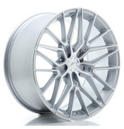 JR Wheels JR38 19x9 ET20-40 5H BLANK Silver Machined Face