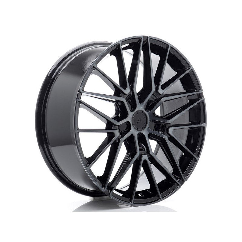 JR Wheels JR38 20x8 ET20-40 5H BLANK Black Machined w/Tinted Face