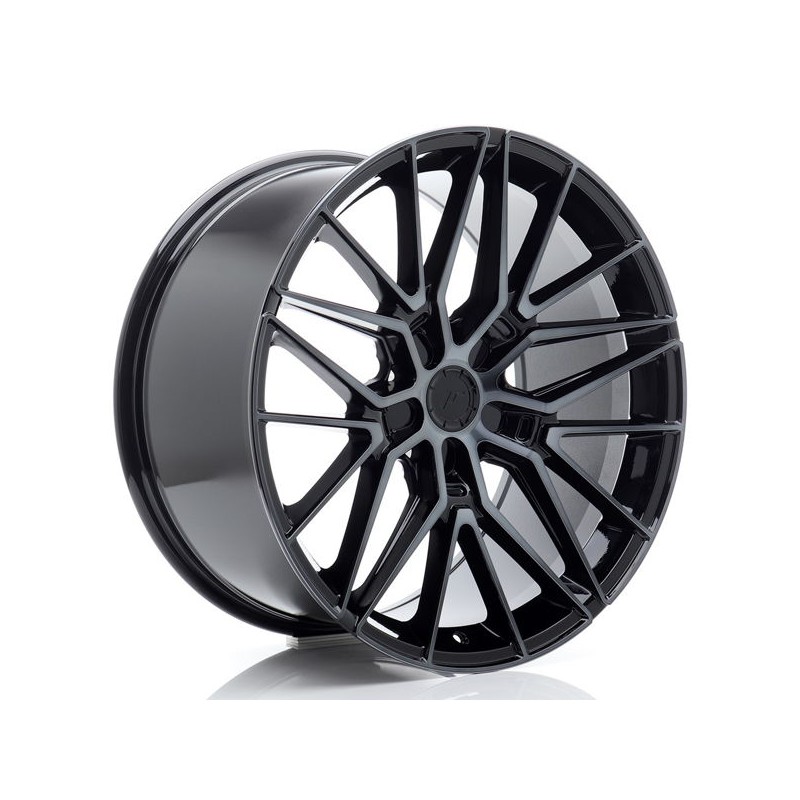 JR Wheels JR38 20x9 ET20-35 5H BLANK Black Machined w/Tinted Face