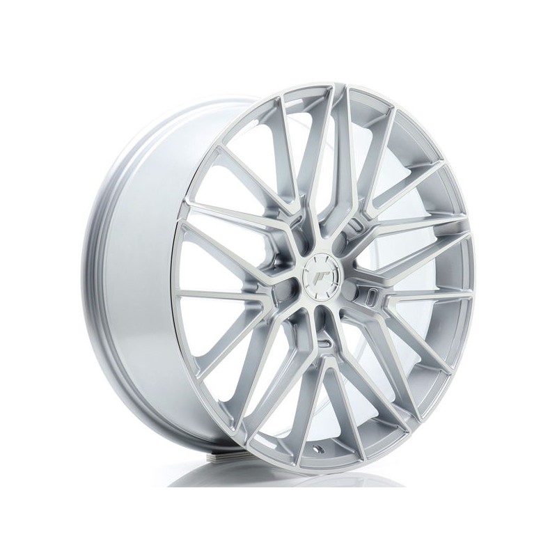 JR Wheels JR38 20x9 ET20-51 5H BLANK Silver Machined Face