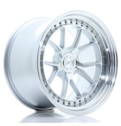JR Wheels JR39 18x10,5 ET15-22 5H BLANK Silver Machined Face