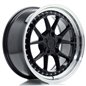 JR Wheels JR39 18x8,5 ET15-35 5H BLANK Glossy Black w/Machined Lip