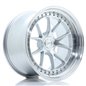 JR Wheels JR39 19x11 ET0-25 5H BLANK Silver Machined Face