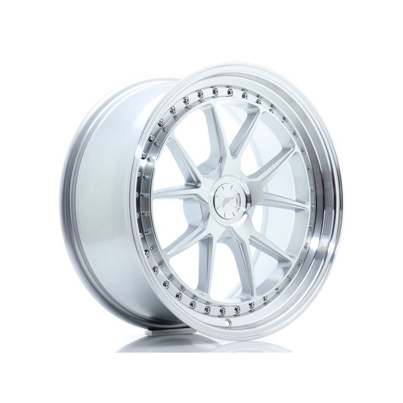 JR Wheels JR39 19x9 ET15-40 5H BLANK Silver Machined Face