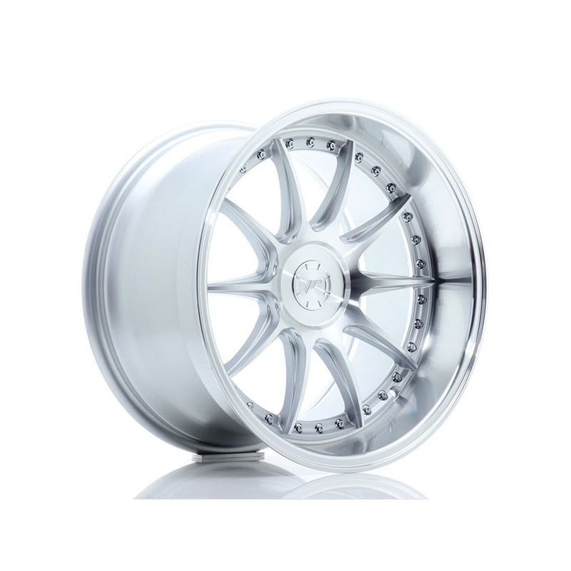 JR Wheels JR41 18x10,5 ET15-25 5H BLANK Silver Machined Face