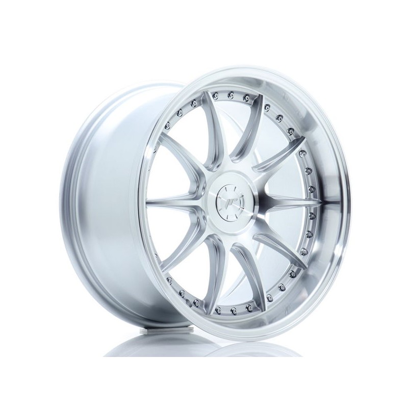 JR Wheels JR41 18x9,5 ET15-35 5H BLANK Silver Machined Face