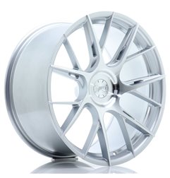 JR Wheels JR42 20x10 ET35-42 5H BLANK Silver Machined Face