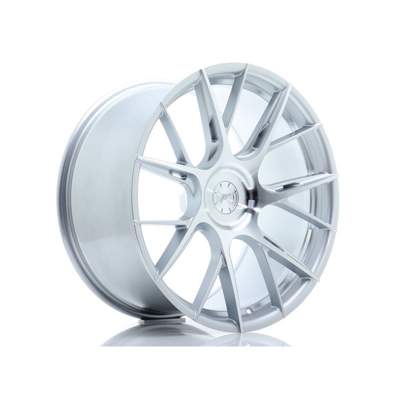 JR Wheels JR42 20x10 ET35-42 5H BLANK Silver Machined Face