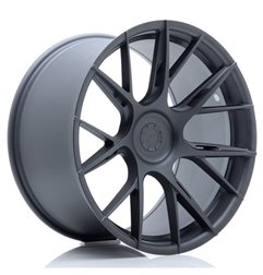 JR Wheels JR42 20x11 ET20-35 5H BLANK Matt Gun Metal