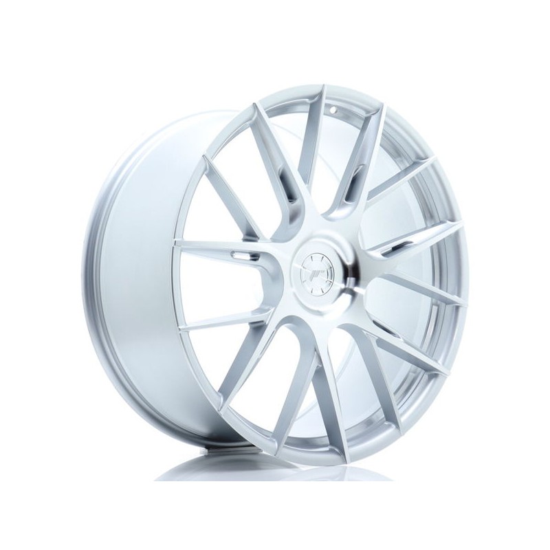 JR Wheels JR42 22x9 ET20-42 5H BLANK Silver Machined Face