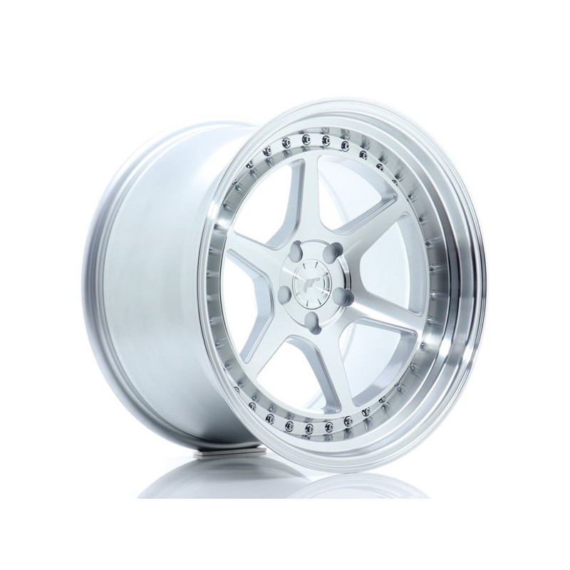JR Wheels JR43 18x10,5 ET15-22 5H BLANK Silver w/Machined Face