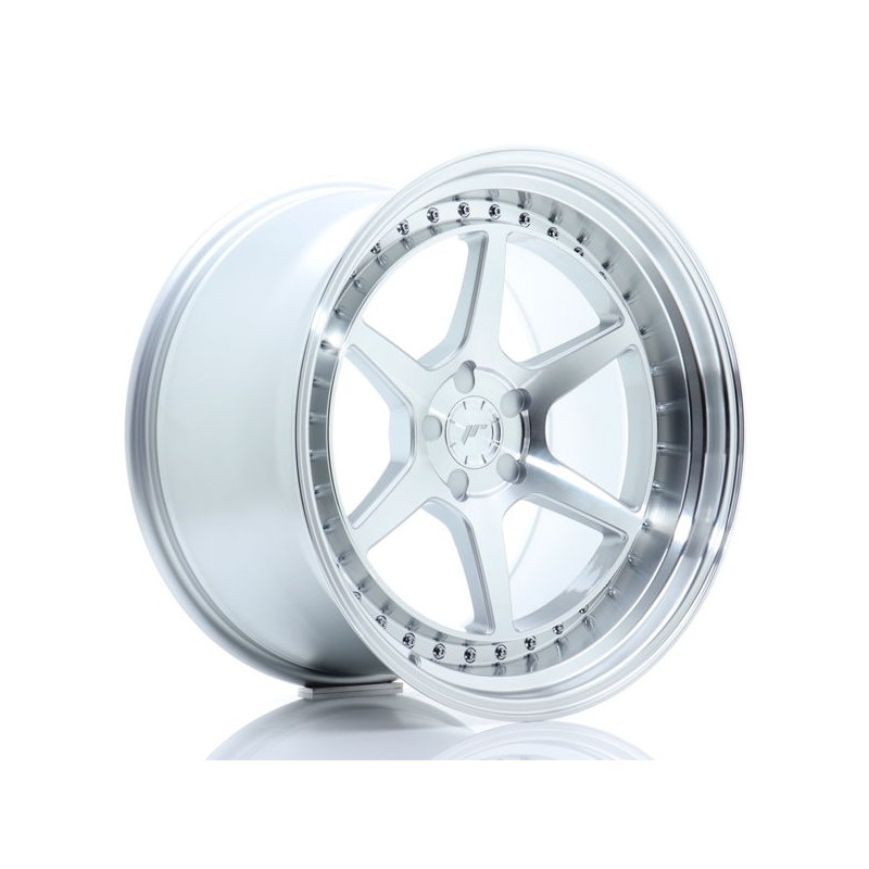 JR Wheels JR43 19x11 ET0-25 5H BLANK Silver w/Machined Face