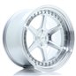 JR Wheels JR43 19x11 ET0-25 5H BLANK Silver w/Machined Face