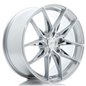 JR Wheels JR44 18x8,5 ET20-48 5H BLANK Silver w/ Machined Face