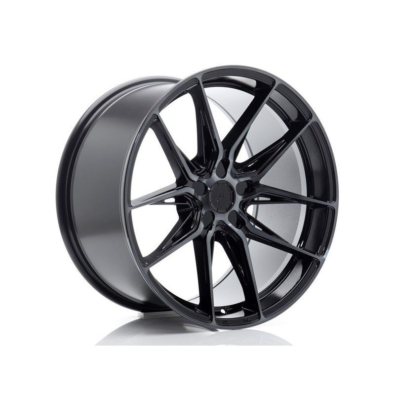 JR Wheels JR44 19x10 ET15-45 5H BLANK Black Machined w/Tinted Face
