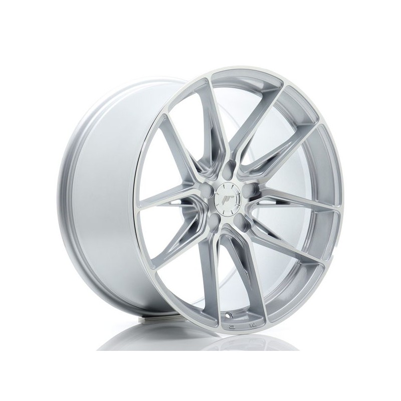 JR Wheels JR44 19x10 ET15-45 5H BLANK Silver w/ Machined Face