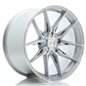 JR Wheels JR44 19x9,5 ET20-40 5H BLANK Silver w/ Machined Face