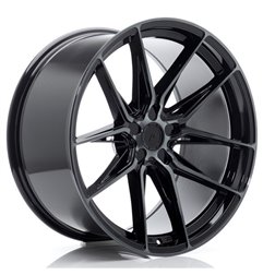 JR Wheels JR44 20x10 ET15-35 5H BLANK Black Machined w/Tinted Face