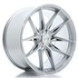 JR Wheels JR44 20x10 ET15-35 5H BLANK Silver w/ Machined Face